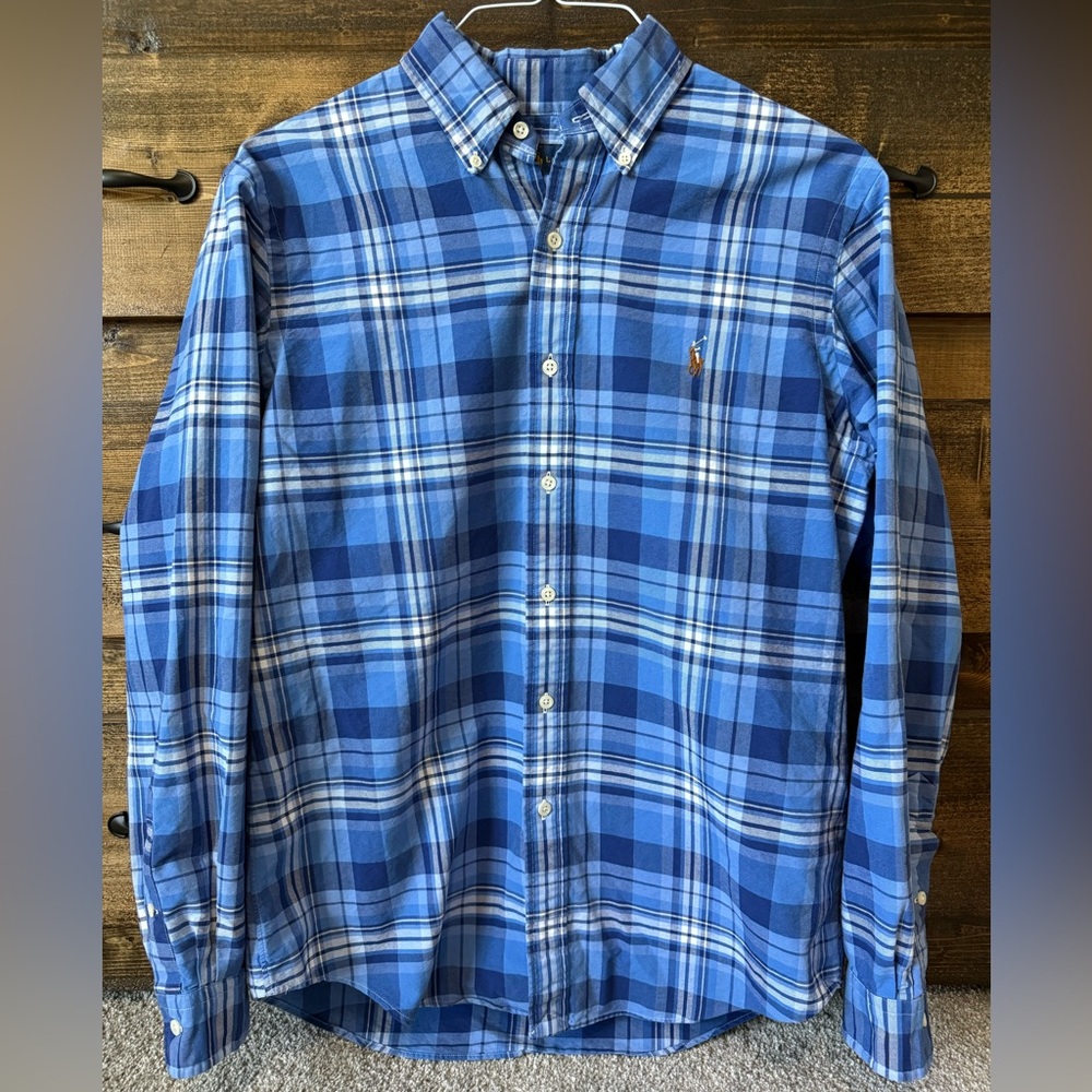 Ralph Lauren Blue Button Down Shirt